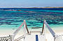 Stairs down to beach on Rottnest Island